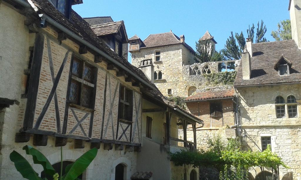 Charme, Jardin Et Vue Panoramique En Plein Coeur De St-Cirq Hotel Saint-Cirq-Lapopie Exterior photo