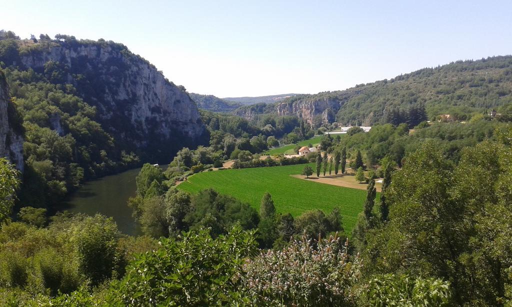 Charme, Jardin Et Vue Panoramique En Plein Coeur De St-Cirq Hotel Saint-Cirq-Lapopie Exterior photo