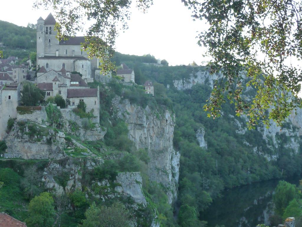 Charme, Jardin Et Vue Panoramique En Plein Coeur De St-Cirq Hotel Saint-Cirq-Lapopie Exterior photo